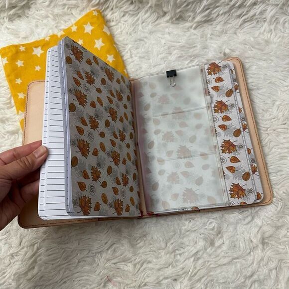 Sanati Handmade Leather Customized Binder Planner Organizer Classic Notebook Sz - Picture 7 of 12